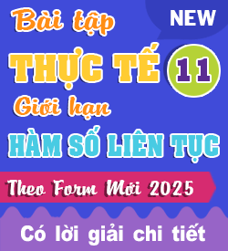Giới hạn - Hàm số liên tục (BTTT _ T11)